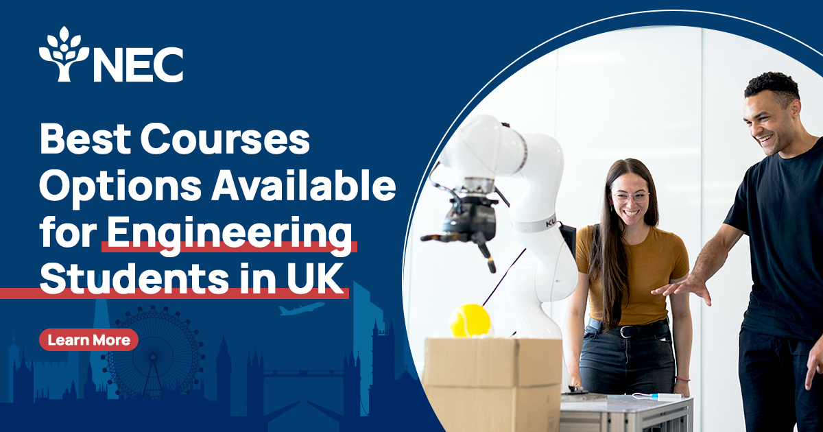 Best Courses Options Available For The Engineering Student In The UK